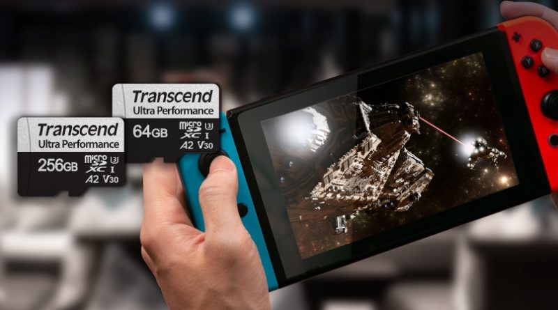 MicroSDXC 340S od TRANSCEND – karta pamięci do konsoli przenośnej, kamery GoPro i drona